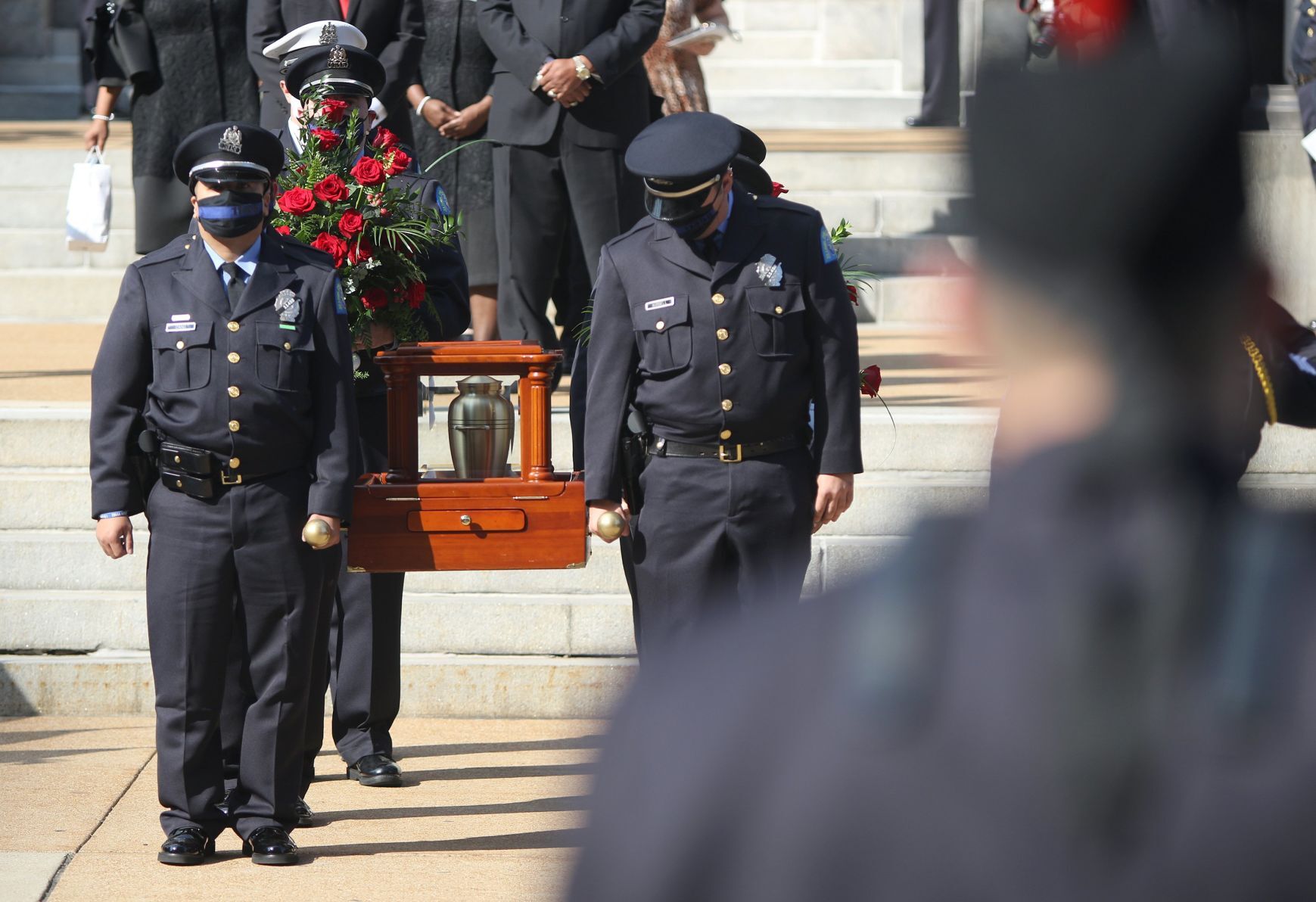 Memorial service for Officer Tamarris Bohannon